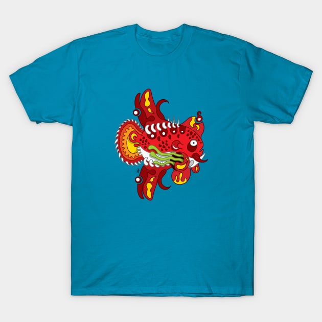 Corbrant Sunfish T-Shirt by Munchbud Ink